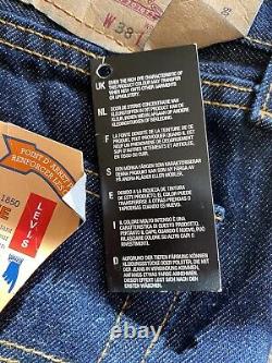 2000 Vintage Levi's 501 Made In UK Deadstock W36 L34 505 550 no selvedge USA LVC
