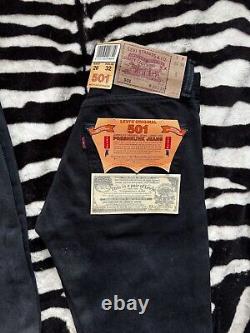 Flawless Vintage Deadstock 1990's Levi's 501's Women's Jeans Black, 26 Waist