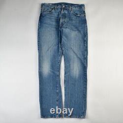 Jeans Levis 501 Big E Vintage Men's Trousers Blue 33X32