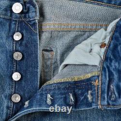 Jeans Levis 501 Big E Vintage Men's Trousers Blue 33X32