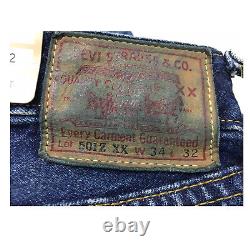 LEVI'S VINTAGE CLOTHING Men's Jeans 501Z 1954 50154-0072 100% Cotton
