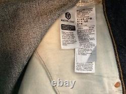 Levi Vintag Clothing LVC 1947 Men's Selvedge Made In Japan Blue Jeans 32w By 34l