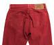 Levi's 501 Jeans Mens W33 L29 Straight Red Tab Made in USA 90s 80s Vtg Denim