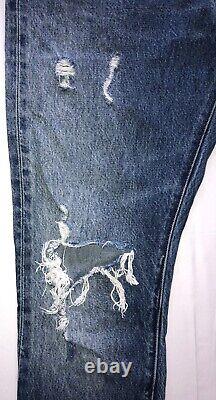 Levi's 501 S Vintage Women's Light Blue Denim Jeans W29 L28 Button Fly WHITE OAK