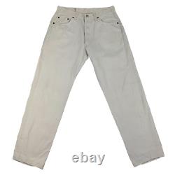 Levi's 501 XX Vintage 1980's Denim Levi's Jeans White W32 L30 Made in USA
