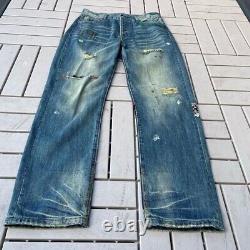 Levi's 501 early years crazy archive collab selvedges denim American Vintage