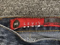 Levi's 501xx jeans Men's W36 L31 Blue Fade Distressed Vintage 1993 Made in USA