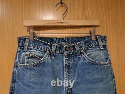 Levi's 517 Orange Tab Jeans Made In USA Vintage 90s W32 L30 (W34 L36 On Tag)