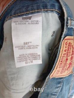 Levi's 527 Men's Bootcut Jeans Size 33x32 Vintage RRP £129.00