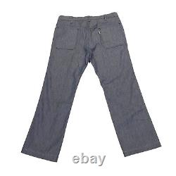 Levi's Big E Cotton Polyester Workwear Trousers Vintage 70s Designer VTG