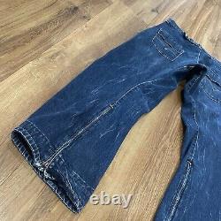Levi's Engineered Twisted Twist rare Vintage Cinch Back Jeans Blue Denim 32x32