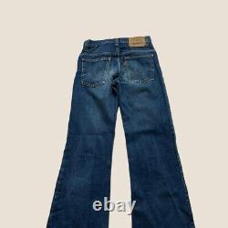 Levi's Levis 622 Jeans Vintage 1979 Dark Denim Blue Flare 26 Waist Authentic