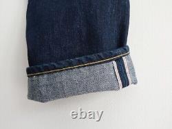 Levi's USA 501XX 32 x 32 (30) Big E Selvedge Vintage Navy Denim Jeans LVC