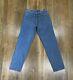 Levi's Vintage 90s 901 High Waist Made In USA Jeans Stonewash Denim size 30x32