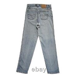 Levi's Vintage 90s Light Blue Tapered Denim Suspender Jeans Men's Size M W33 L34