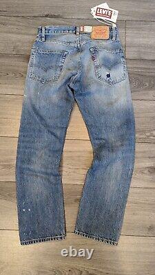 Levi's Vintage Clothing LVC big E 1967 505-0217 selvedge denim jeans W28 L29