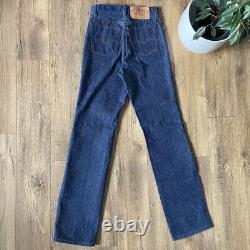 Levi's Vintage jeans 80s W29 L36 Deadstock Shrink To Fit 1982 Raw Denim 26501