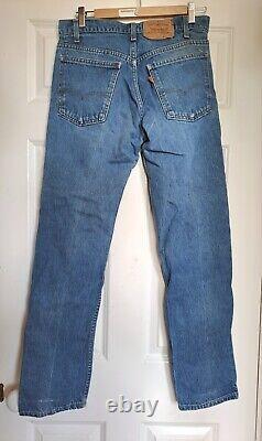 Levis 20505 0217 Jeans Orange Tab W 31.5 X L 30 Classic Vintage Denim