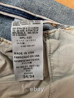Levis 501xx big E vintage made in USA W34-L34