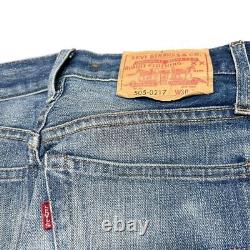 Levis 505-0217 LVC Jeans Levi's Vintage Clothing W28 L32 Measured Selvedge Big E