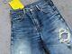 Levis Vintage 90s Made In Japan 502 Size 30X 36L Selvedge Faded Distressed