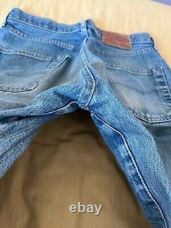 Levis Vintage 90s Made in Japan 503BXX Size 30 x 33 Distressed Light Blue Washed
