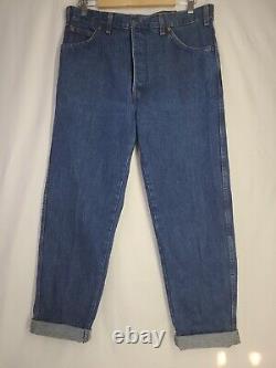 RARE HTF Vtg 1980s Levis 502 WHITE TAB 5 Button Jeans Australia Unisex 97cm 38