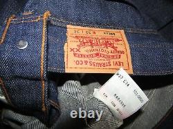 RARE VINTAGE LEVI'S 501xx Jeans, Made in USA, NEW, W33, L34