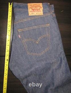 RARE VINTAGE LEVI'S 501xx Jeans, Made in USA, NEW, W33, L34