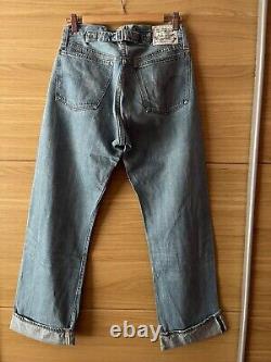 Rare LVC Levis Vintage Clothing 201 jeans. Labelled 32, measure 30