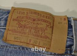 USA vintage LEVIS 501 FOR WOMEN JEANS (tagW30) W29 L30 SIZE 10 High waist ladies