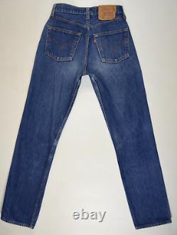 USA vintage LEVIS FOR WOMEN 501 JEANS (tgW26) W25 L30 size 6-8 ladies High waist