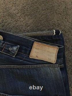 Ultra Rare Levis Vintage Limted Edition 1st Release Big E Selvedge Jeans W36 L38