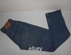VINTAGE NOS LEVI'S 517 Button Fly Denim Jeans W28 L32 SPAIN 1990's