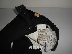 VINTAGE NOS LEVI'S 555 BOOTCUT Button Fly Denim Black Jeans W28 L30 SPAIN 1990's