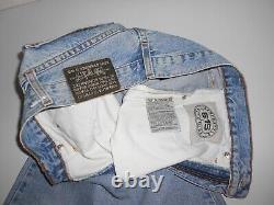 VINTAGE NOS LEVI'S 615 Zipper Fly Denim Jeans W30 L32 Made in SPAIN 1990's