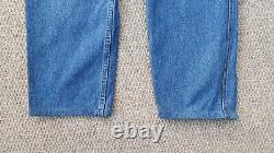 Vintage 1970's Levi's 511 Orange Tab Standard Slim Fit W34 L28 Blue Denim Jeans