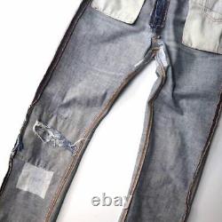 Vintage 70's Levi's 505 66 Chain Denim Pants #5 W32 Red Tab 42Talon Gift JP