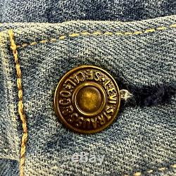 Vintage 70s Levis Jeans Womens 28x32 Bell Bottom High Waist Lightweight Denim
