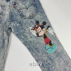 Vintage 90s Levi's Mickey Mouse Disney Jeans