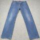 Vintage 90s Levis 501 Mens Jeans W36 L34 (Tag W38) Blue Stonewash 532 Made USA