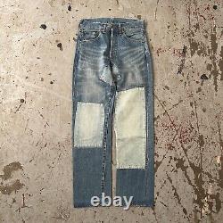 Vintage Japanese Selvage Patchwork Levi's 501 Jeans 29x31 Like Big E