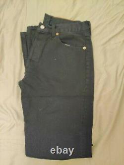 Vintage LEVIS 501 Mens Jeans W32 L34 Black