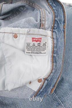 Vintage LEVI`S 501 Blue Denim Pants Jeans Size W 36 L 34