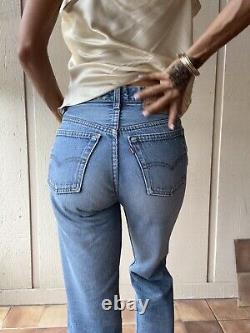 Vintage Levi's 501 Jeans Tag 28 Fit 24 Button Fly FREE SHIP
