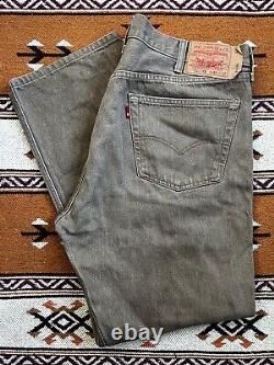 Vintage Levi's 501 XX W40 L32 Denim Jeans Brown Rare