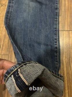 Vintage Levi's Big E 501 Selvedge Jeans Blue 34W 32L Made in USA