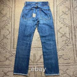 Vintage Levi's Big E Denim Scoville Zip Jeans Size 28 X 30.5