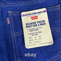 Vintage Levi's Jeans Adult 32/35 Blue Deadstock 80's Made In Australia For Men