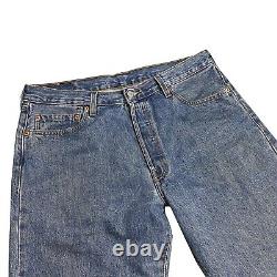 Vintage Levi's Strauss 501 Big E Blue Denim Jeans W36 L32